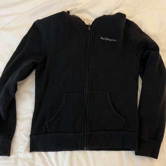 Disney Parks Glitter Icons zip up hooded sweatshirt - Picture 3 of 5